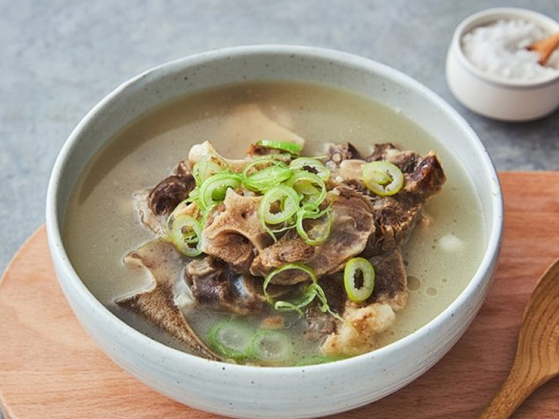 Rich and hearty soup made by slowly simmering oxtail for deep flavor and tenderness. Oxtail Soup
