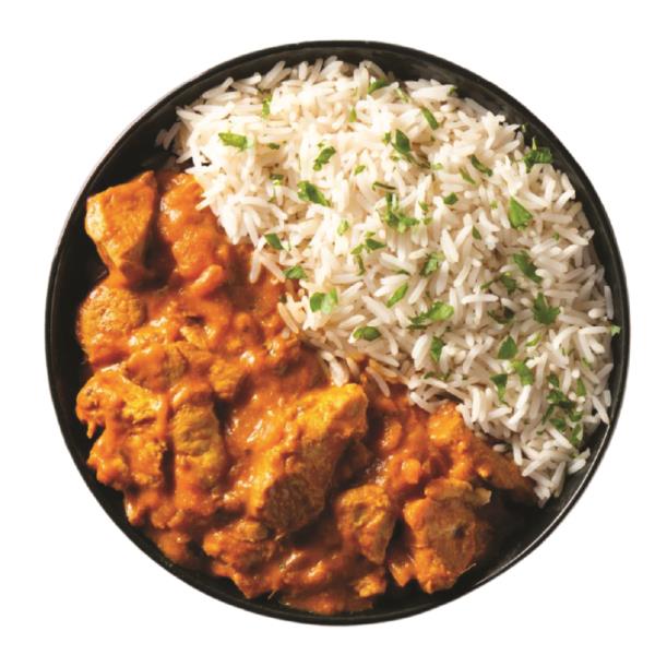 Butter Chicken Rice Bowl