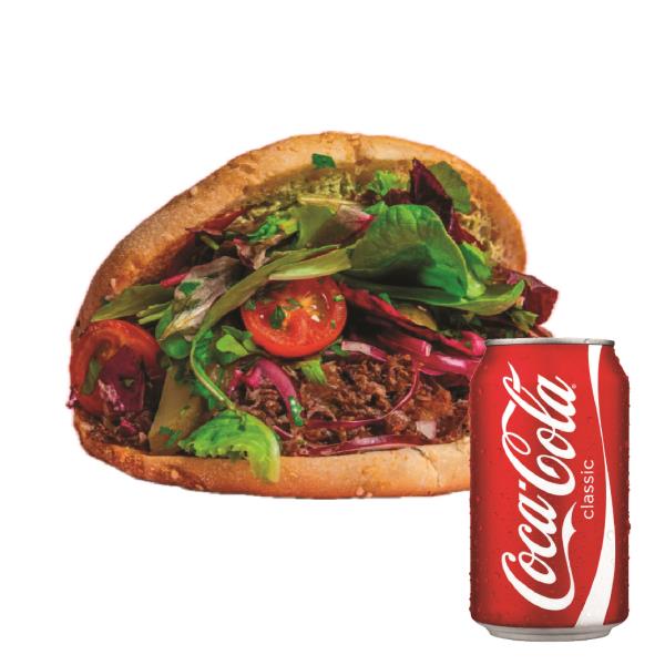 Chicken Roasted Doner Fries, Soda