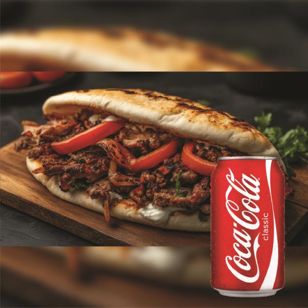 Chili Chicken Doner Fries, Soda