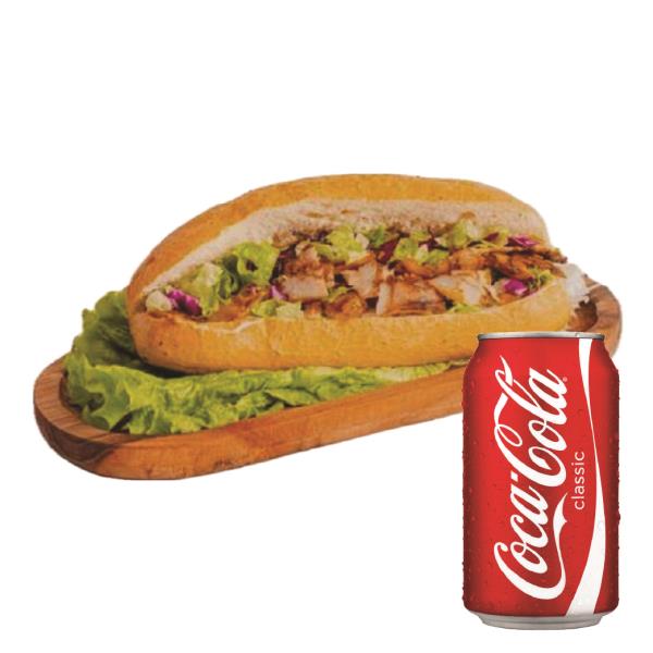 Spicy Fish Doner Fries, Soda