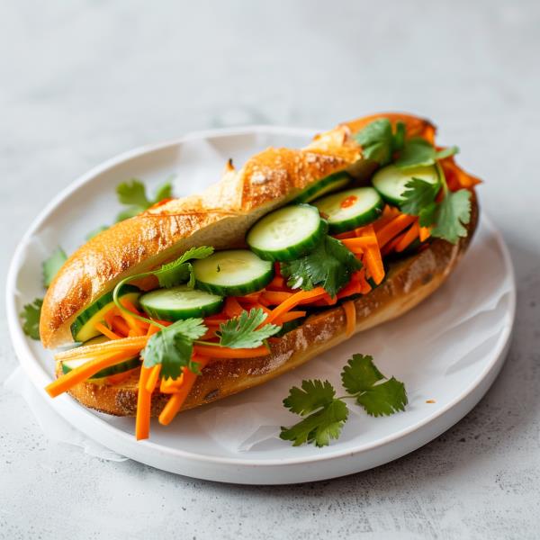 Vegan Pork Banh Mi