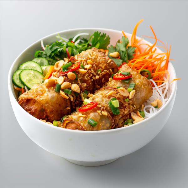 Egg Roll Vermicelli Bowl