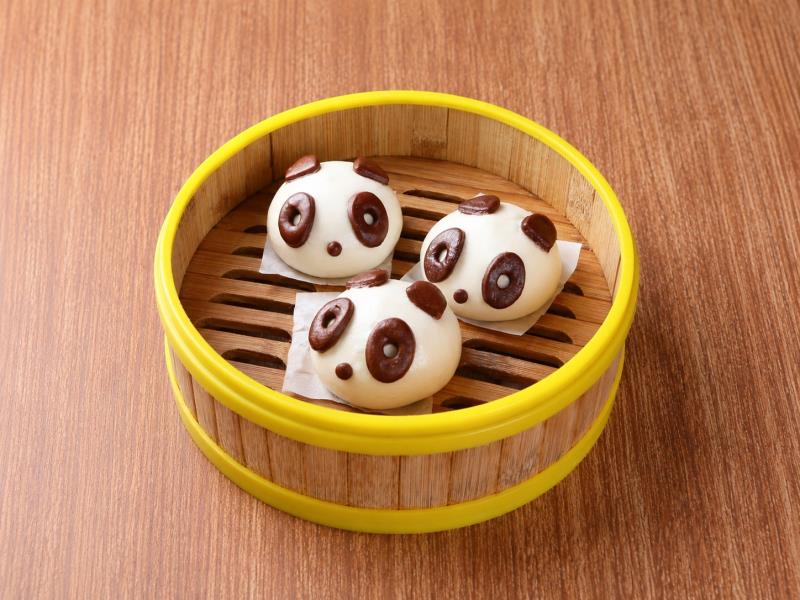 Panda Custard Buns
