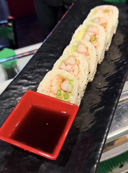 Shrimp Roll W/soybean Paper