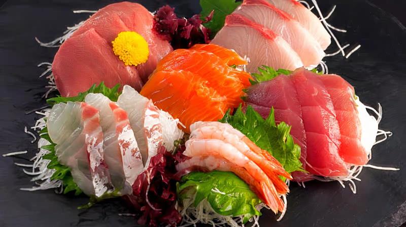 Assorted Sashimi 10 Pcs Sashimi