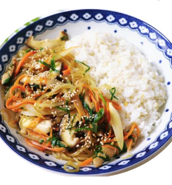 L4. Japchae Rice (L)