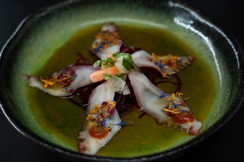 Octopus Carpaccio