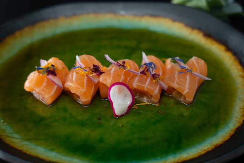 Salmon Carpaccio