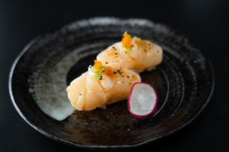 A La Carte Seared Pepper Giant Scallop