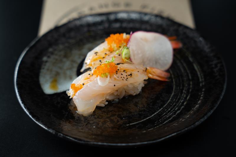 A La Carte Seared Pepper Shrimp