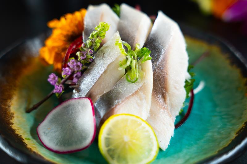 Mackerel Sashimi