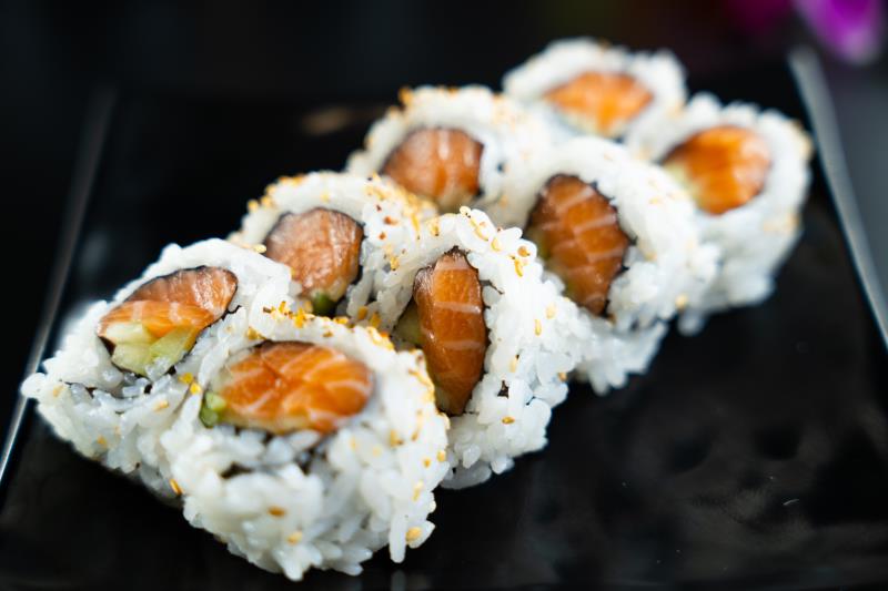 Fresh Salmon, Cucumber Salmon Roll