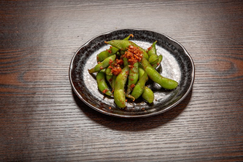 Garlic Edamame