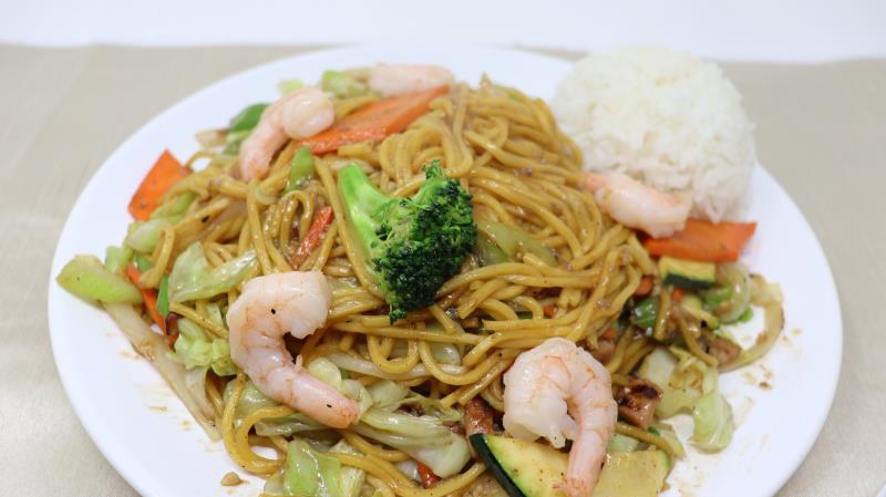 Shrimp Yakisoba