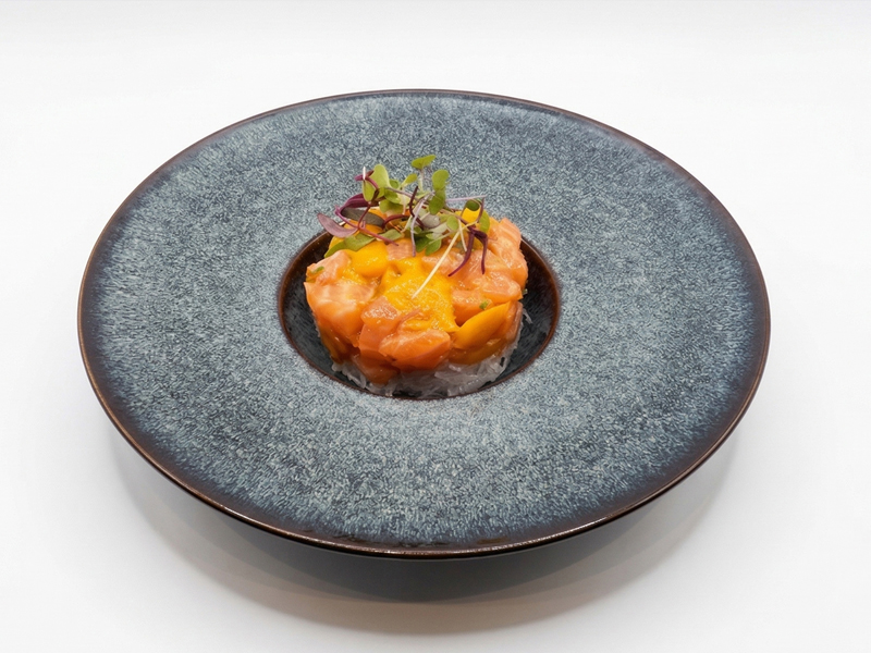 Salmon Crudo