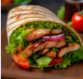 Balsamic Chicken Wrap