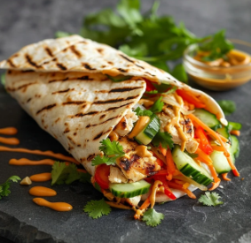 Thai Chicken Wrap
