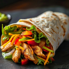 Fajita Chicken Wrap