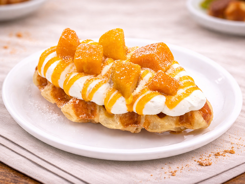 Mango Croffle