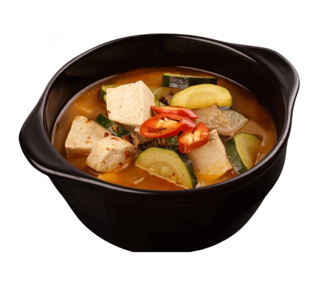 A1. Soy Bean Paste Stew Vegetable W/rice