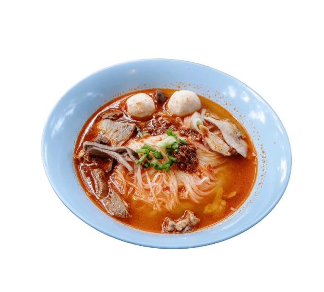 A18.spicy Beef Rice Noodle Soup