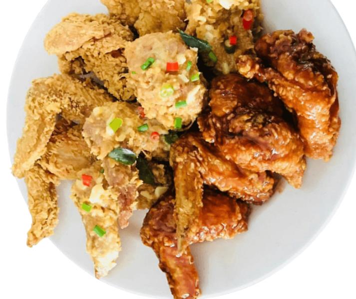 C7-3.fried & Spicy Wings (16P)