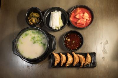 Seolleong Tang + Dumplings