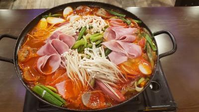 Army Hot Pot (Spicy Sausage Stew)