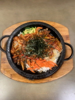 [Seafood] Hot Stone Bibimbop
