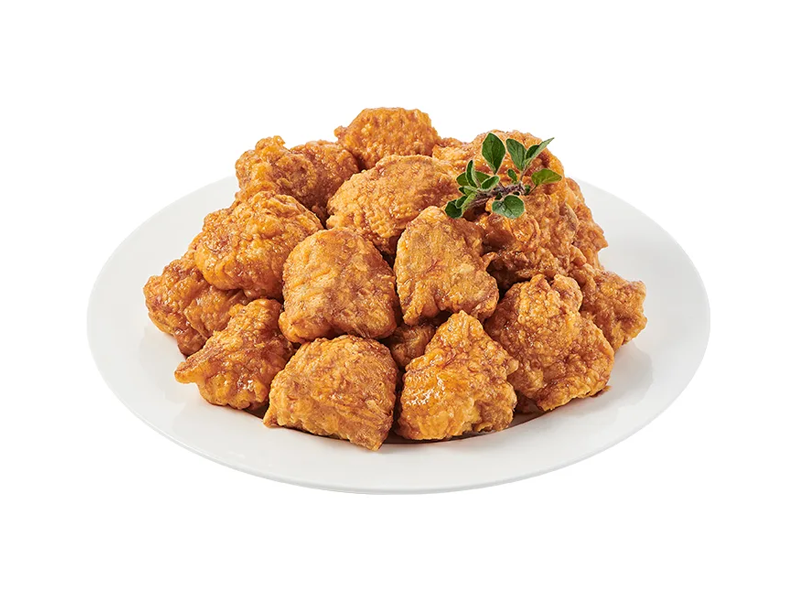 Crispy Fried Boneless W / Sauce Half