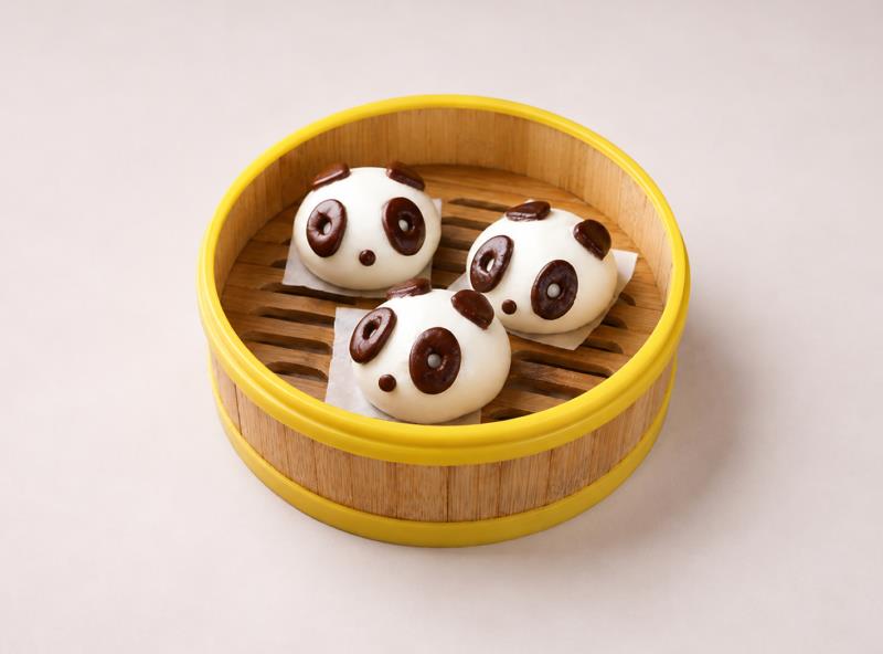 Panda Custard Buns