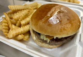 Burger(1/2Lb) W/ Fries & Drink