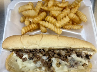 Philly W/ Fries & Drink
