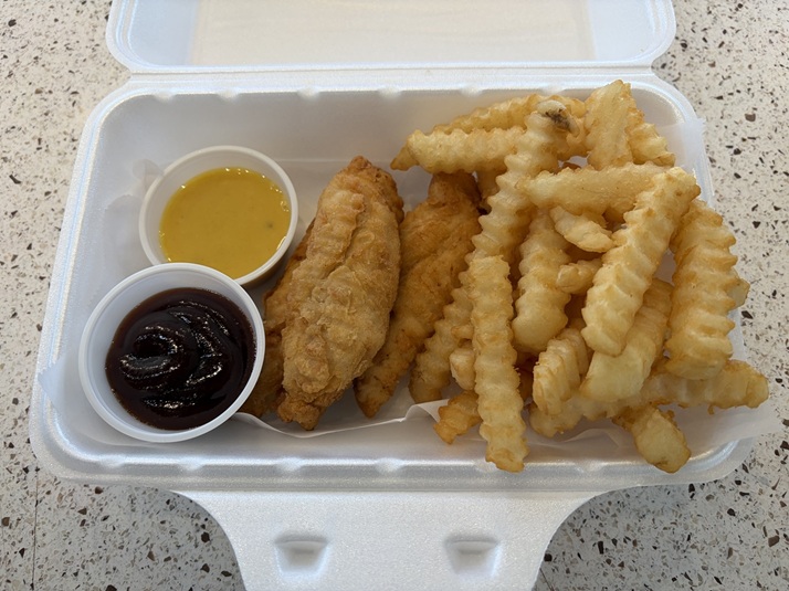 Kids Chicken Tenders (3Pcs) W/ Fries & Drink
