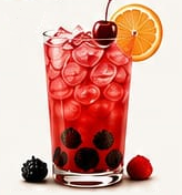 4) Pink Berry Lemonade