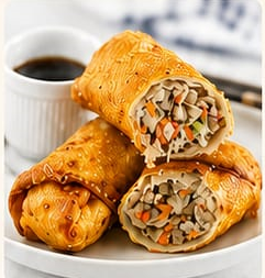 2) Egg Rolls (3Pcs)