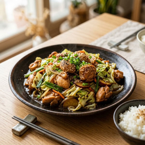 Soy Sauce Dakgalbi (1 Serving)