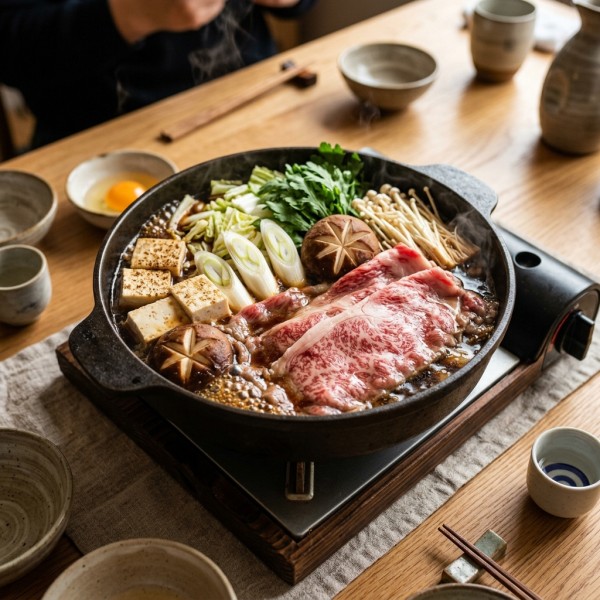 Japanese Sukiyaki Hot Pot