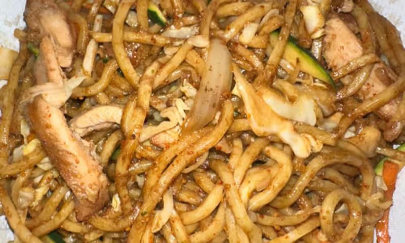 Chicken Yakisoba