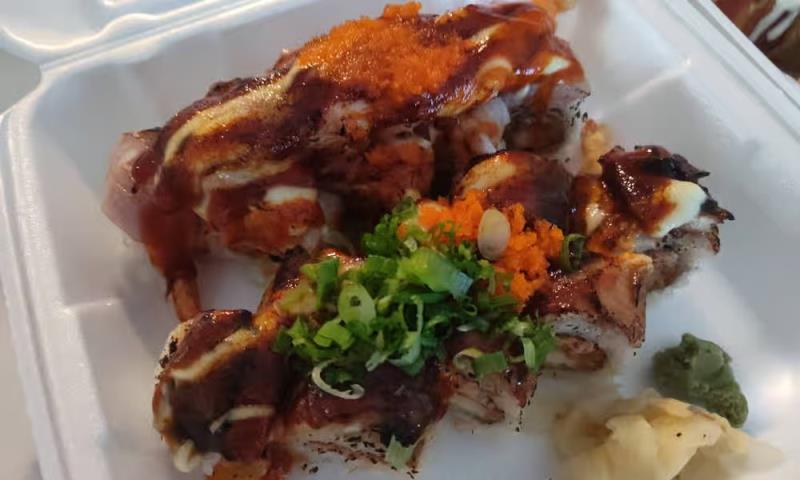 Dancing Unagi Roll