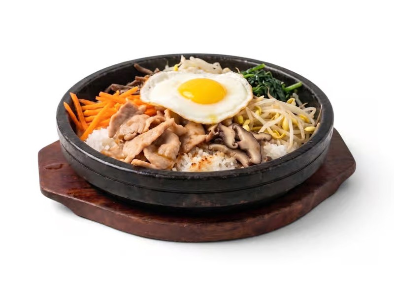 Pork Dolpan Bibimbap