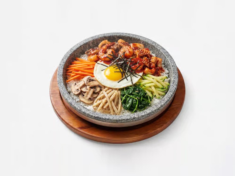 Seafood Dolpan Bibimbap