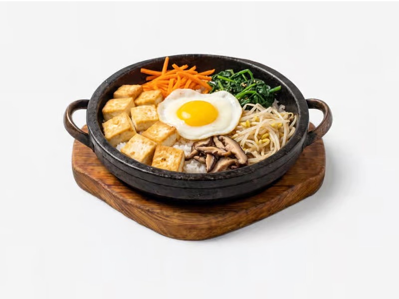 Tofu Dolpan Bibimbap