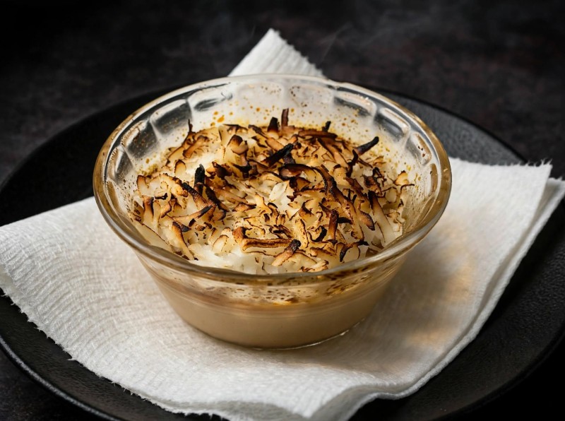 Coconut Chocolate Cream Brulee