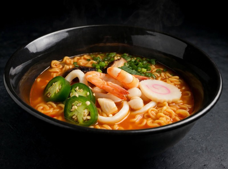 Ramen Korean Style Spicy Seafood