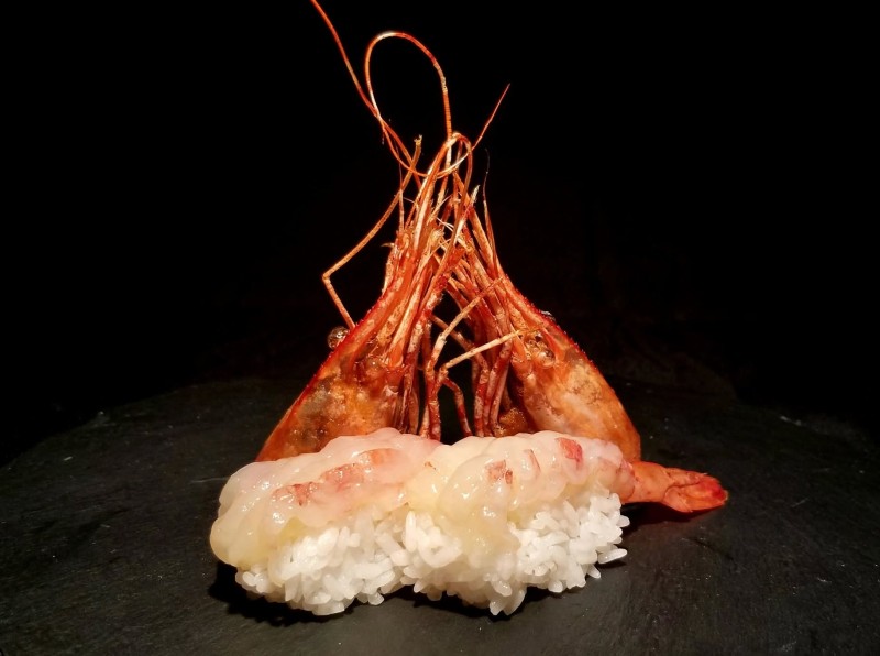 Sweet Shrimp Sushi(W/head)