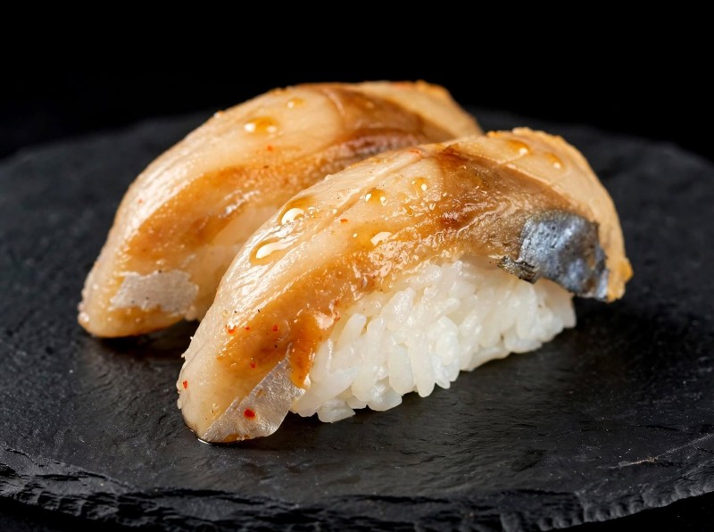 House Smoked Mackerel Sushi
