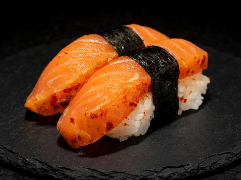 House Smoked Salmon Sushi