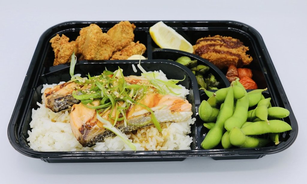 Salmon Teriyaki Bento